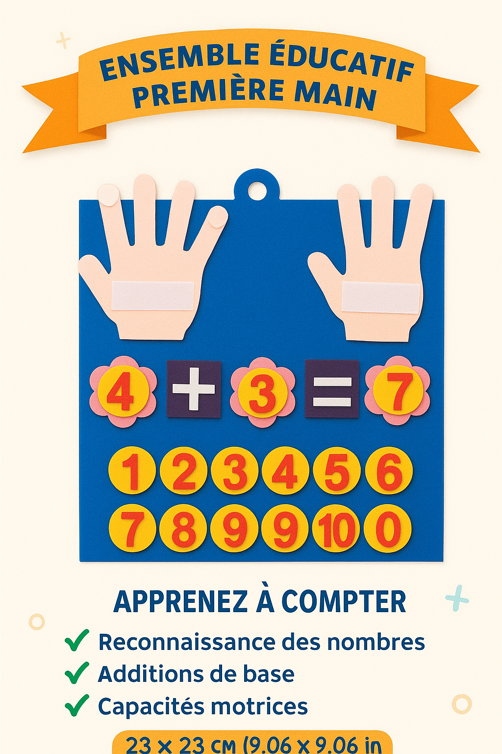 Tableau magique des chiffres (3-6ans)